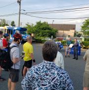 Harford County Executive Barry Glassman joined in celebrating Bike to Work Week.