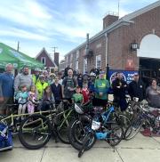 Bike to Work Central Maryland 2023 Catonsville Rails to Trails Pit Stop