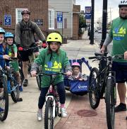 Bike to Work Central Maryland 2023 Catonsville Rails to Trails Pit Stop