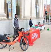 Bike to Work Central Maryland 2023 Pratt Library Pit Stop