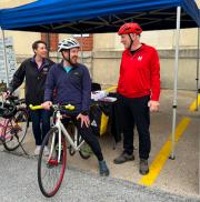 Bike to Work Central Maryland 2023 State Highway Administration Pit Stop