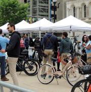 Bike to Work Central Maryland 2024 War Memorial Plaza Press Conference