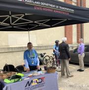 Bike to Work Central Maryland 2024 SHA Baltimore City Pit Stop